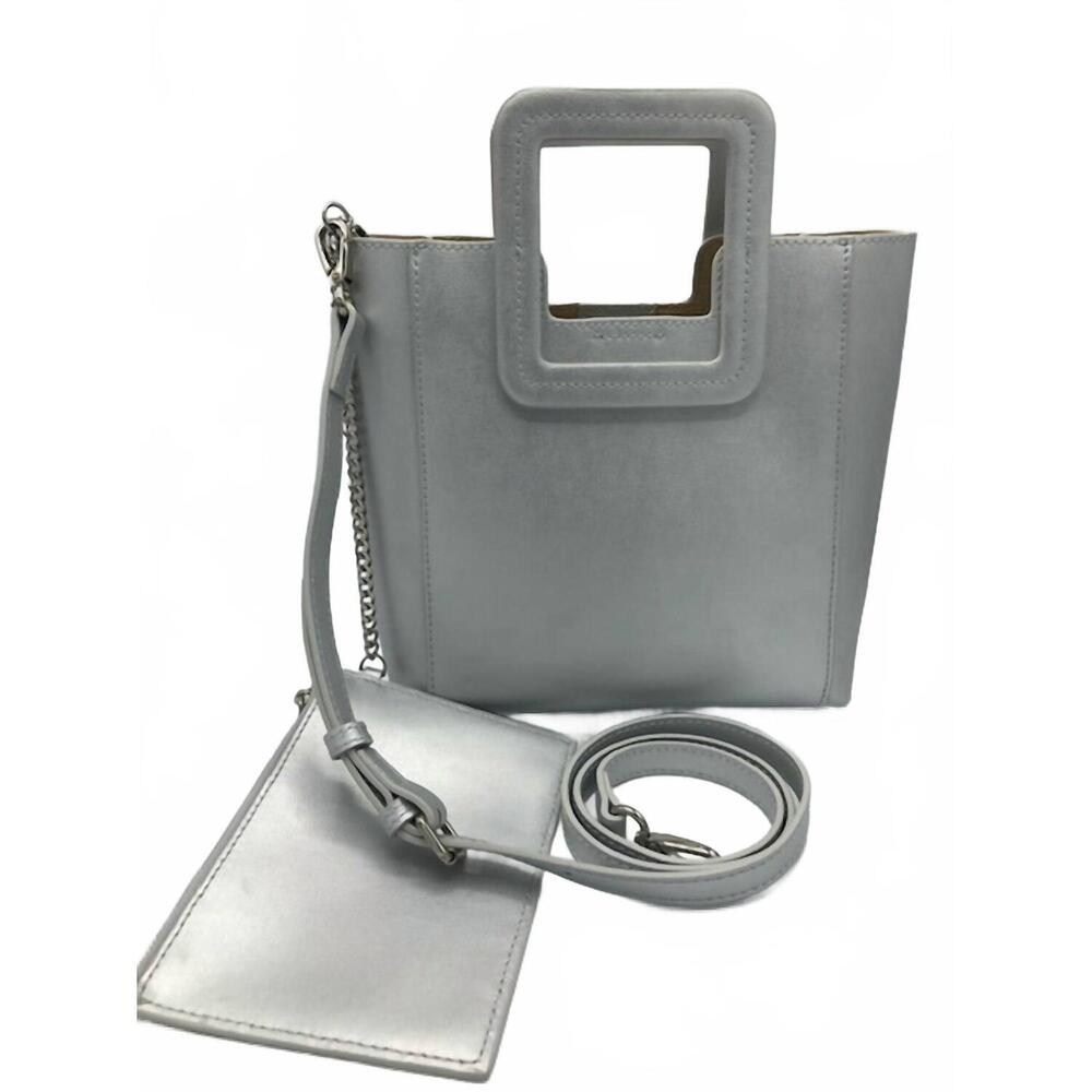 NEW TMRW STUDIO antonio mini crossbody in silver
